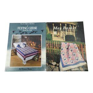 May Basket Flying Geese Eleanor Burns 1988 1992 Quilt In A Day Paperback Books